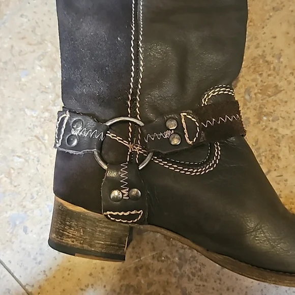 BRN Barcelona slate brown boot - Picture 8 of 15